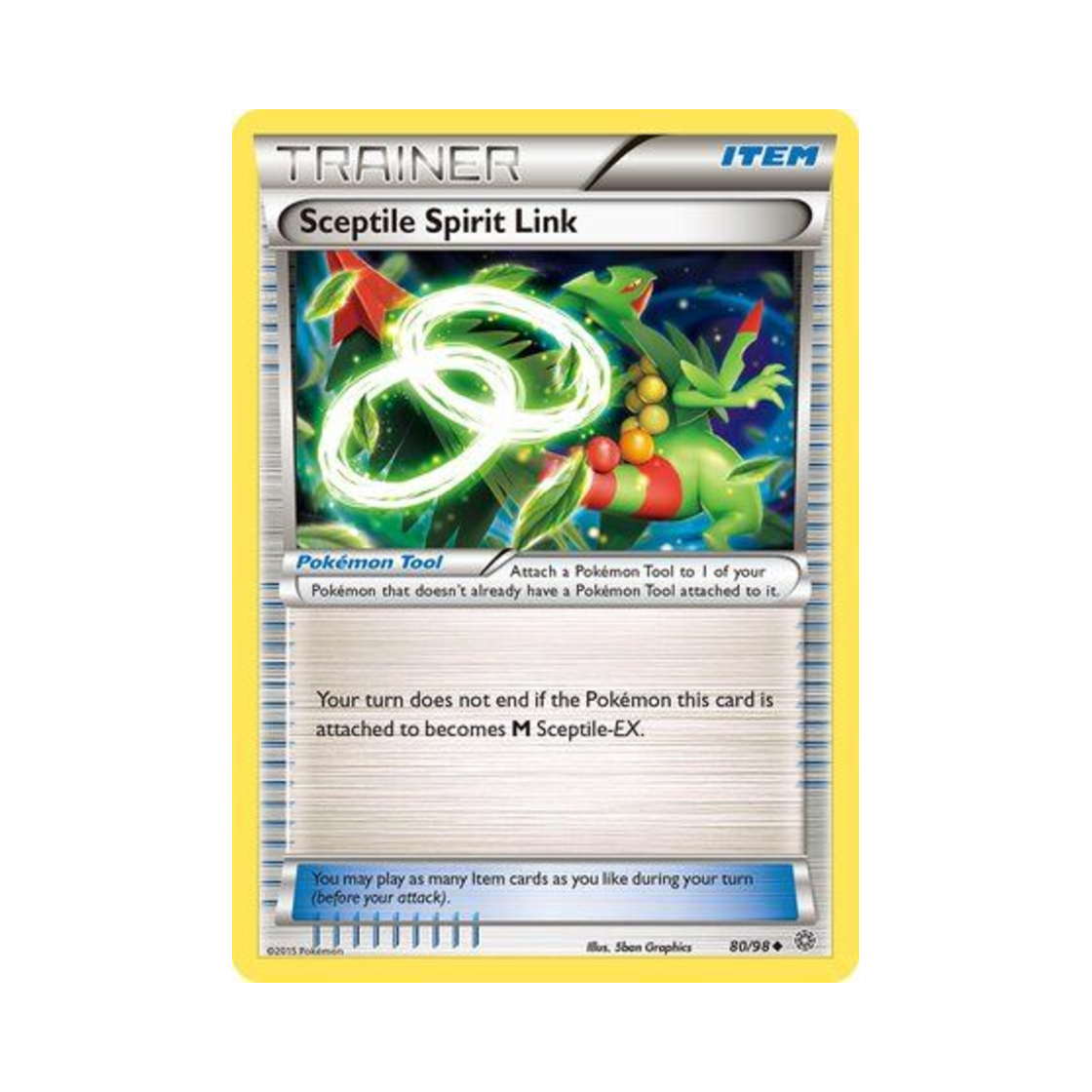 포켓몬 TCG 나무킹 소울링크 U 에인션트 오리진스 (영문판)(Pokemon TCG Sceptile Spirit Link U Ancient Origins (English Ver.)) - 1