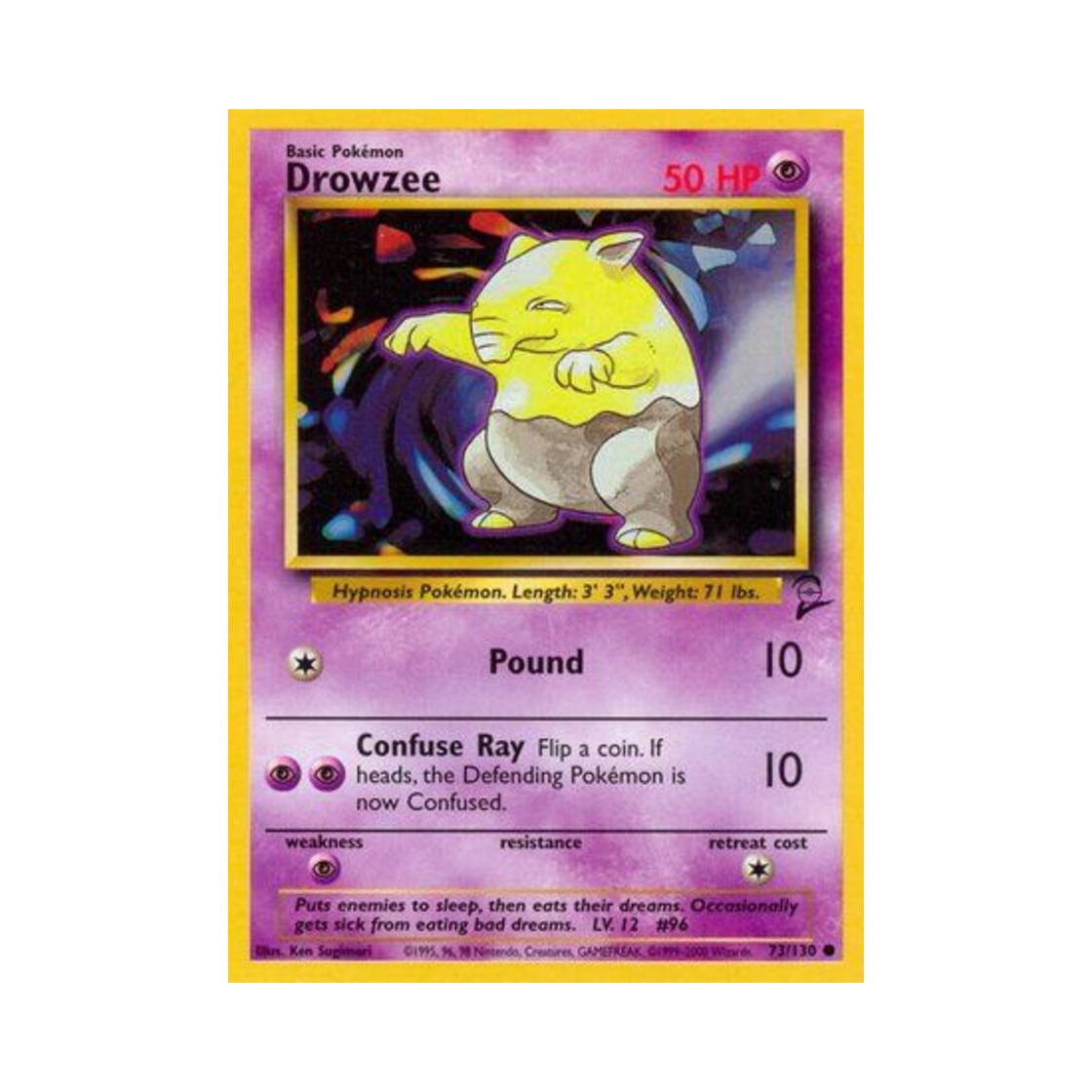 포켓몬 TCG 슬리프 C 베이스 세트 2 (영문판)(Pokemon TCG Drowzee C Base Set 2 (English Ver.)) - 1