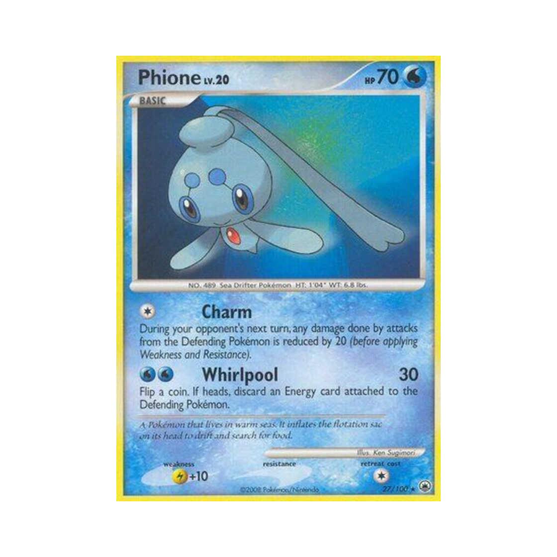 포켓몬 TCG 피오네 R 마제스티 던 (영문판)(Pokemon TCG Phione R Majestic Dawn (English Ver.)) - 1