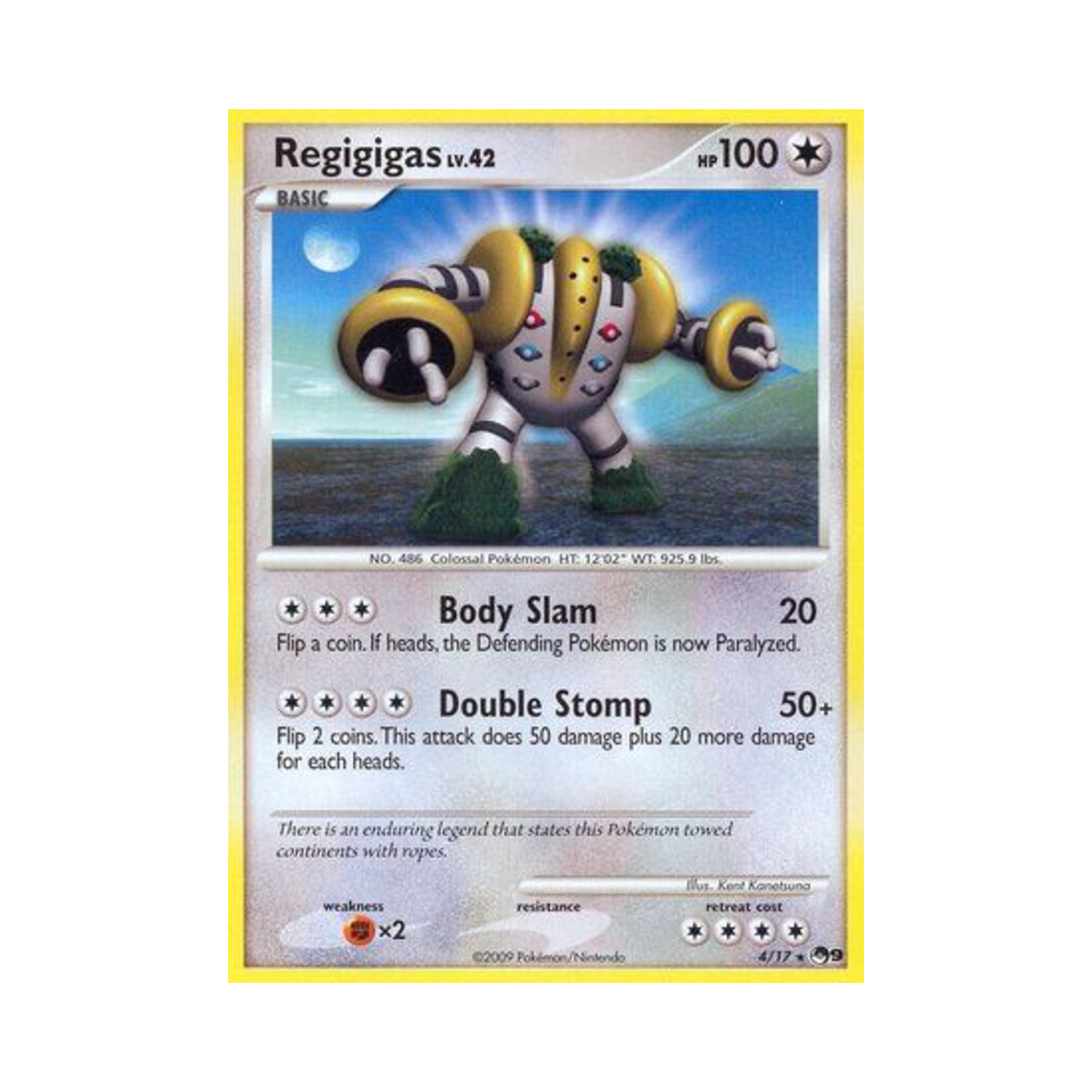 포켓몬 TCG 레지기가스 R 팝 시리즈 9 (영문판)(Pokemon TCG Regigigas R POP Series 9 (English Ver.)) - 1