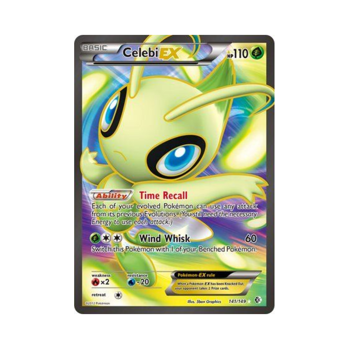 포켓몬 TCG 세레비 ex RU 바운더리스 크로스드 (영문판)(Pokemon TCG Celebi ex RU Boundaries Crossed (English Ver.)) - 1