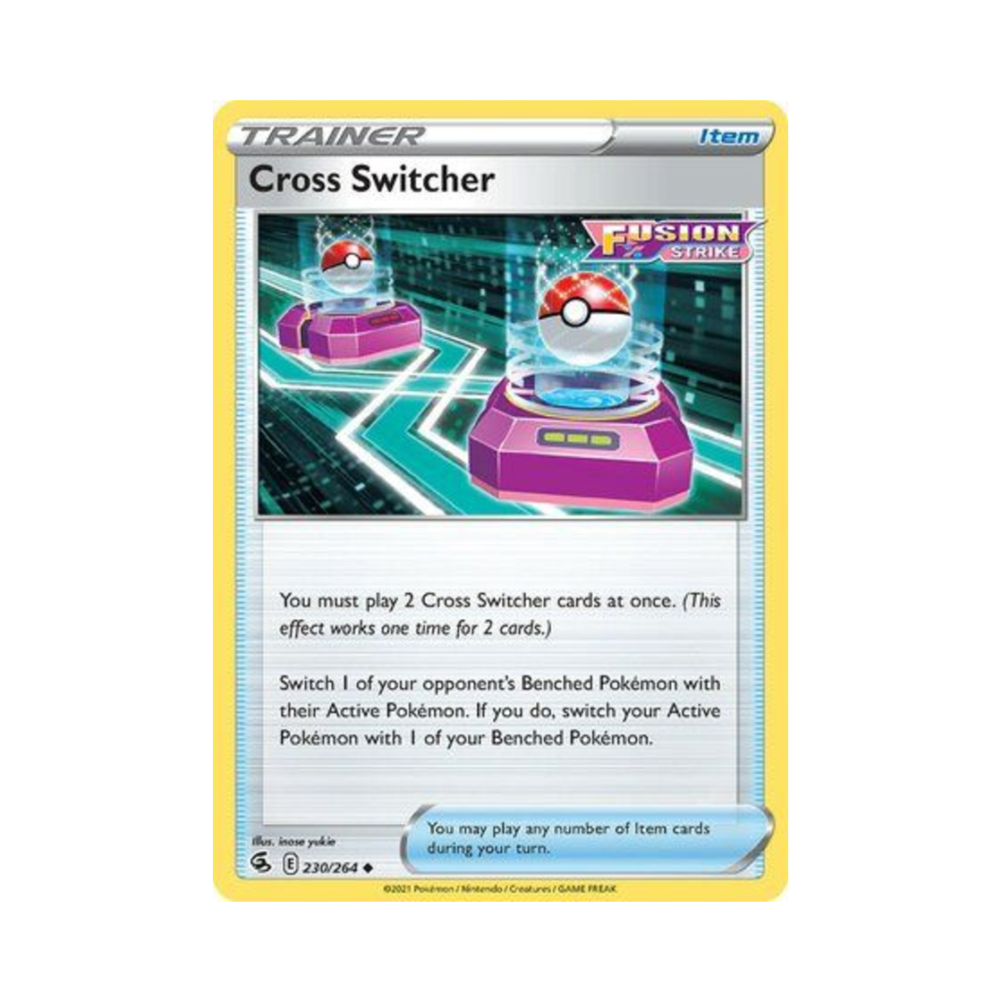 포켓몬 TCG 크로스 스위치 U 퓨전 스트라이크 (영문판)(Pokemon TCG Cross Switcher U Fusion Strike (English Ver.)) - 1