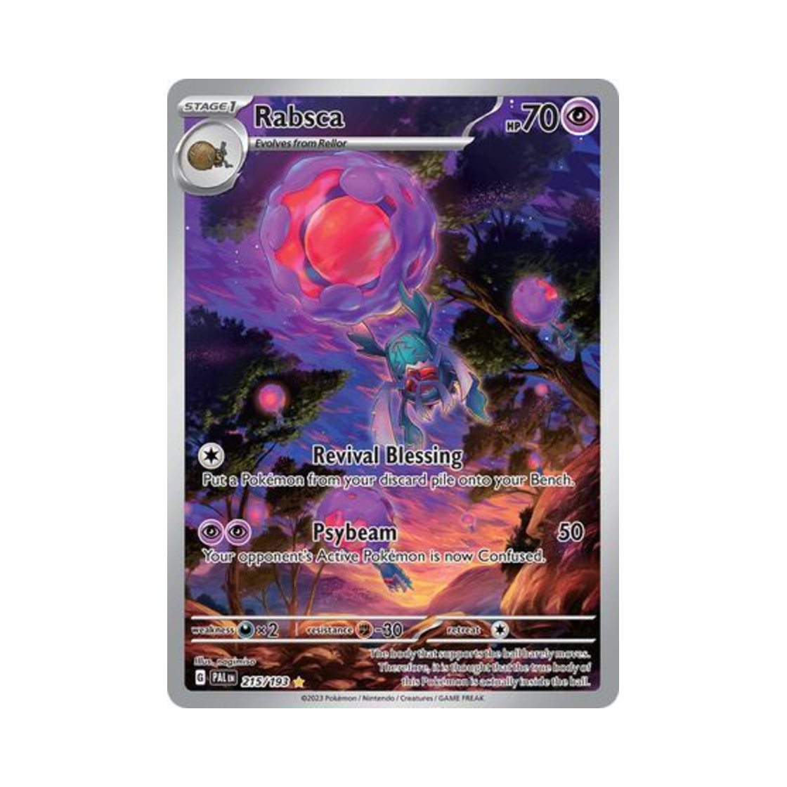 포켓몬 TCG 베라카스 IR 팔데아 이볼브드 (영문판)(Pokemon TCG Rabsca IR Paldea Evolved (English Ver.)) - 1