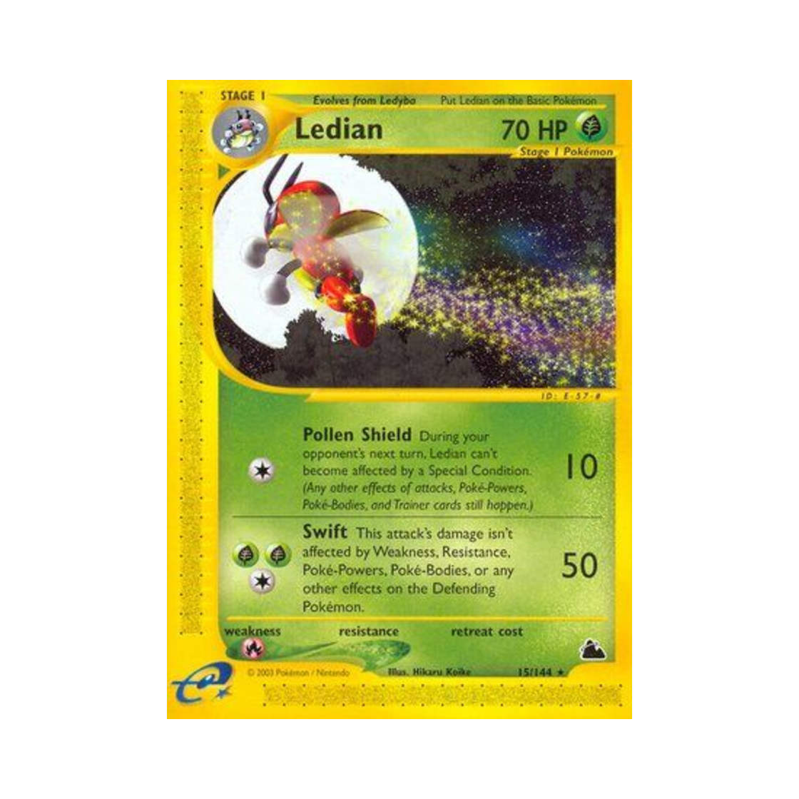 포켓몬 TCG 레디안 R 스카이리지 (영문판)(Pokemon TCG Ledian R Skyridge (English Ver.))