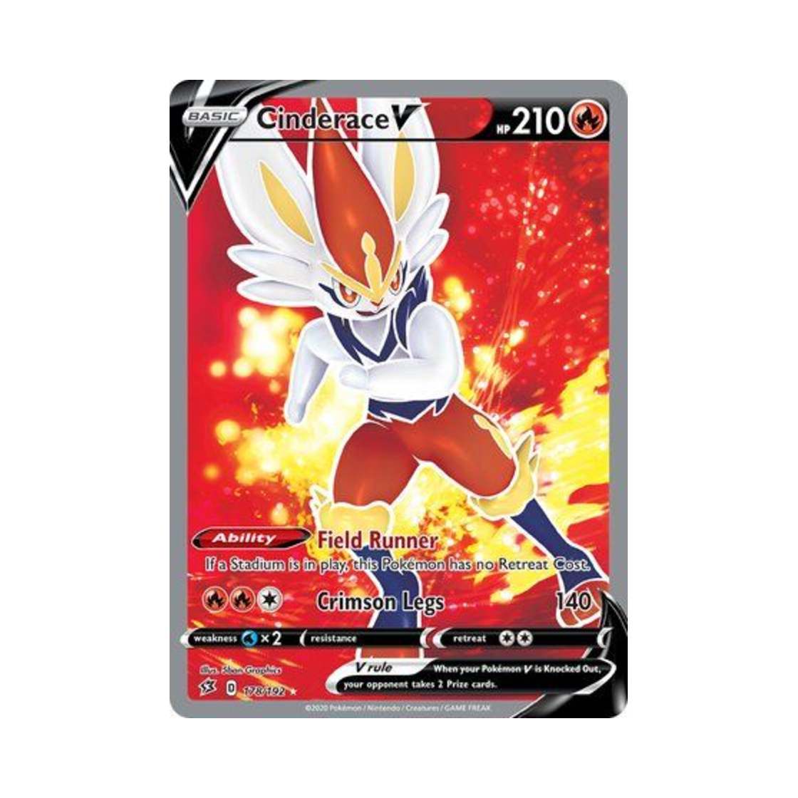 포켓몬 TCG 에이스번 V RU 레벌 크래시 (영문판)(Pokemon TCG Cinderace V RU Rebel Clash (English Ver.)) - 1