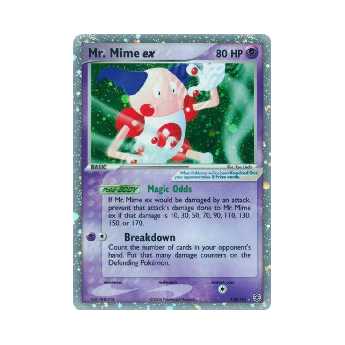 포켓몬 TCG 마임맨 ex RHe EX 파이어레드 & 리프그린 (영문판)(Pokemon TCG Mr. Mime ex RHe EX FireRed & LeafGreen (English Ver.)) - 1