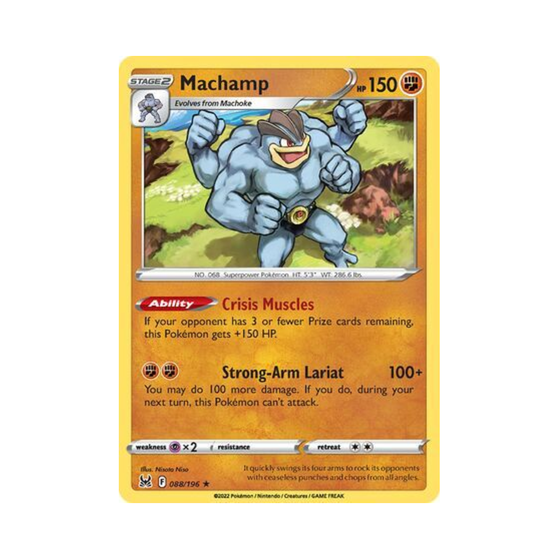 포켓몬 TCG 괴력몬 RH 로스트 오리진 (영문판)(Pokemon TCG Machamp RH Lost Origin (English Ver.)) - 1