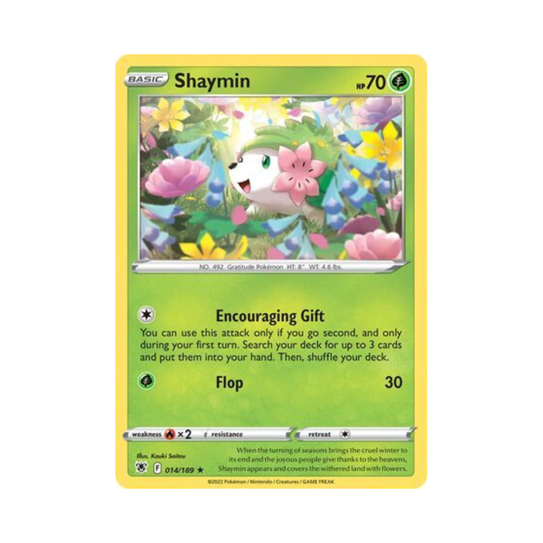 포켓몬 TCG 쉐이미 R 아스트랄 레디안스 (영문판)(Pokemon TCG Shaymin R Astral Radiance (English Ver.)) - 1