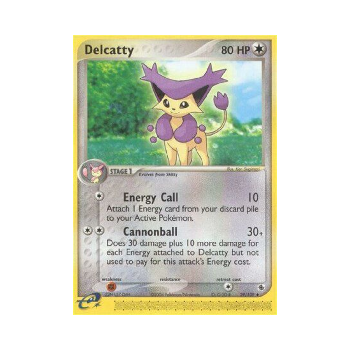 포켓몬 TCG 델케티 U EX 루비 & 사파이어 (영문판)(Pokemon TCG Delcatty U EX Ruby & Sapphire (English Ver.)) - 1