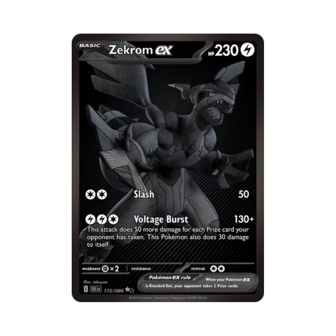 ゼクロムex BWR 韓国語版 ゼクロムEX BWR 韓国語版 Zekrom ex BWR 174