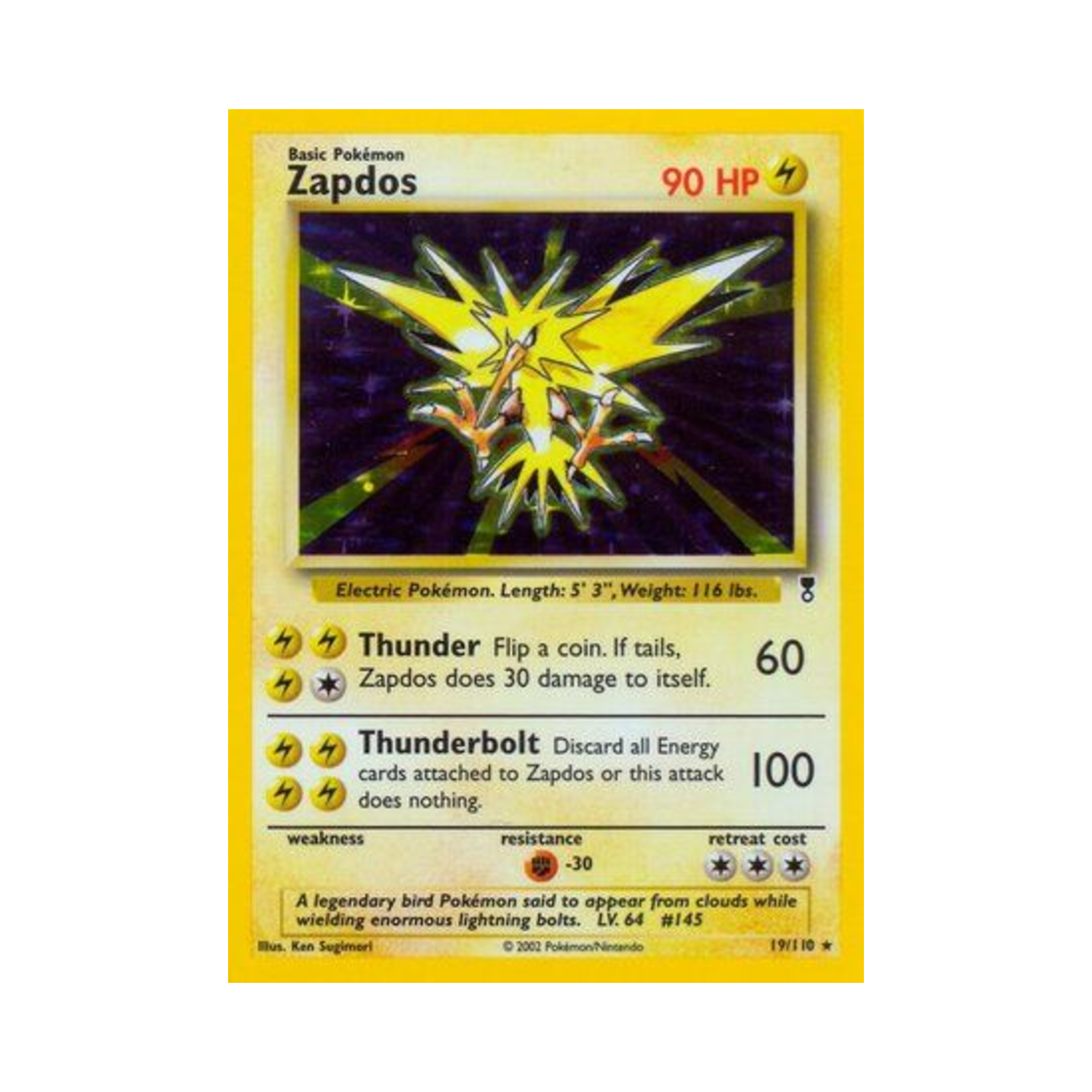 포켓몬 TCG 썬더 RH 레전더리 컬렉션 (영문판)(Pokemon TCG Zapdos RH Legendary Collection (English Ver.)) - 1