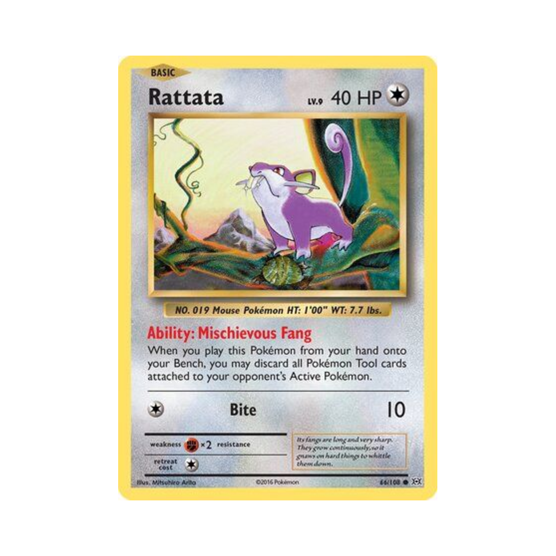 포켓몬 TCG 꼬렛 C 에볼루션즈 (영문판)(Pokemon TCG Rattata C Evolutions (English Ver.)) - 1