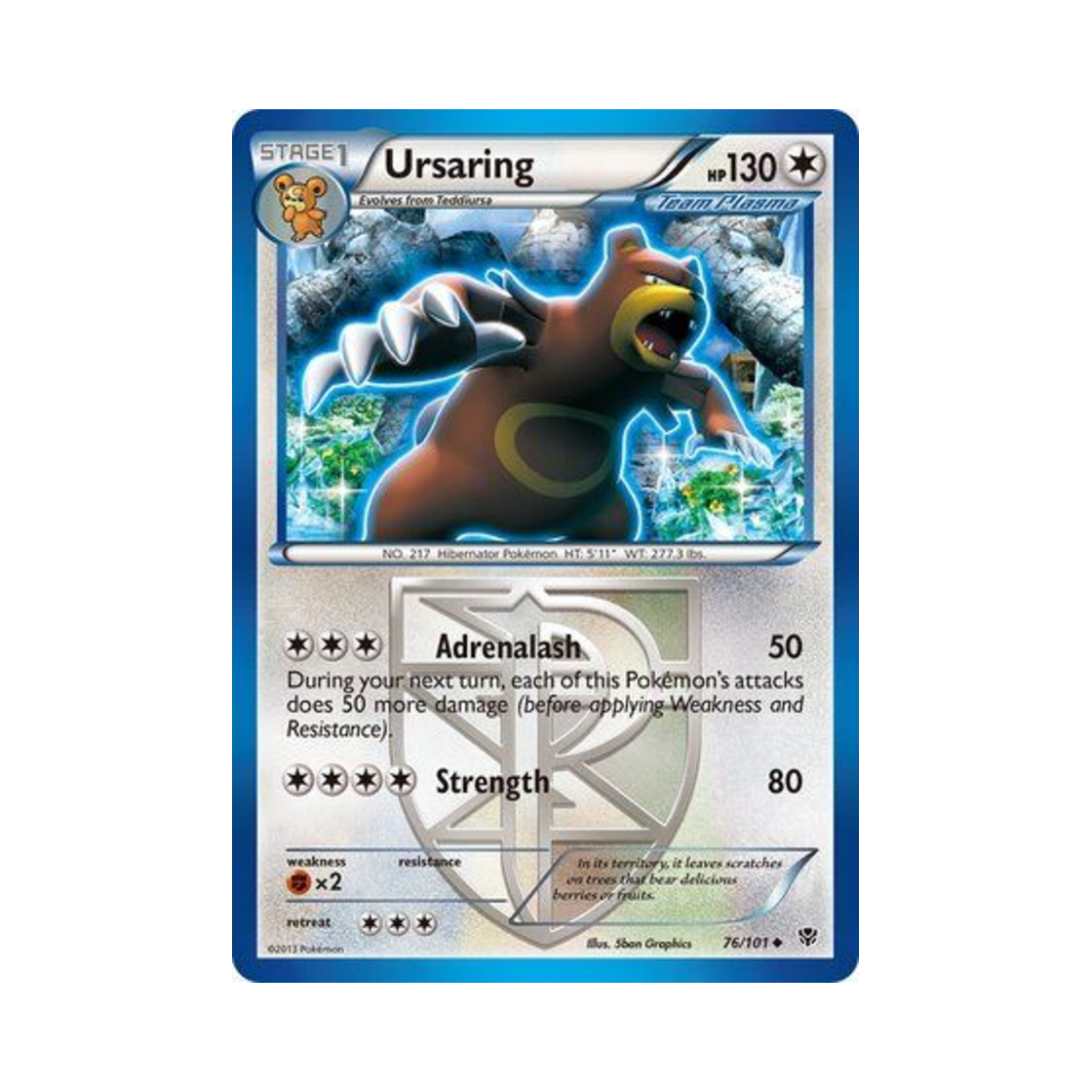 포켓몬 TCG 링곰 U 플라스마 블라스트 (영문판)(Pokemon TCG Ursaring U Plasma Blast (English Ver.)) - 1