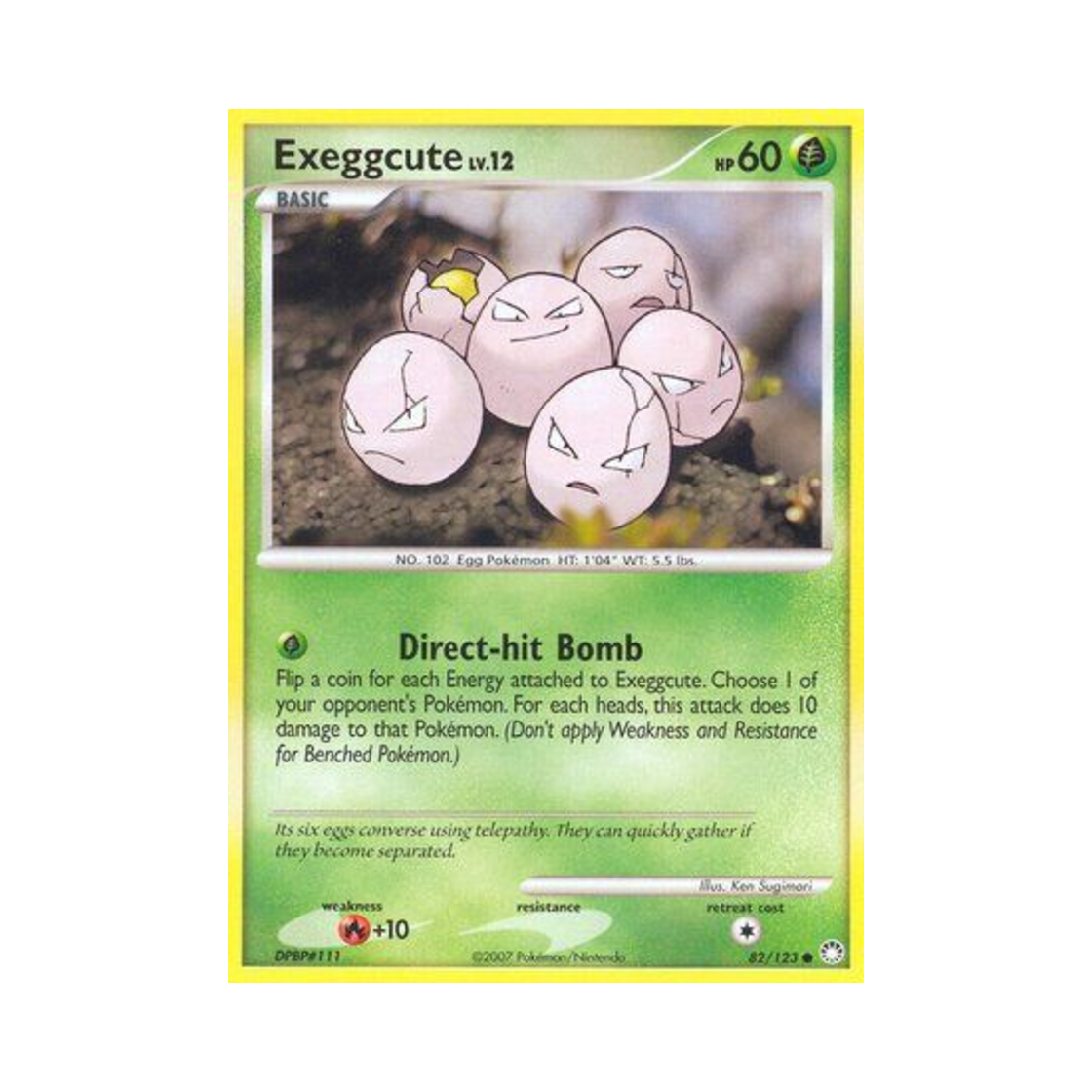 포켓몬 TCG 아라리 C 미스터리어스 트레져스 (영문판)(Pokemon TCG Exeggcute C Mysterious Treasures (English Ver.)) - 1