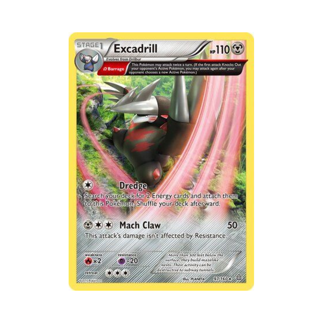 포켓몬 TCG 몰드류 RH 프라이멀 크래시 (영문판)(Pokemon TCG Excadrill RH Primal Clash (English Ver.)) - 1