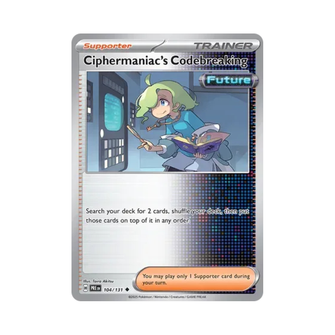 포켓몬 TCG 암호매니아의 해독 U 프리즈매틱 에볼루션즈 (영문판)(Pokemon TCG Ciphermaniac's Codebreaking U Prismatic Evolutions (English Ver.)) - 1