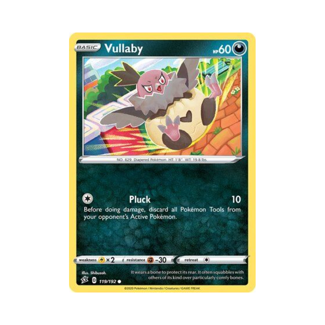 포켓몬 TCG 벌차이 C 레벌 크래시 (영문판)(Pokemon TCG Vullaby C Rebel Clash (English Ver.)) - 1