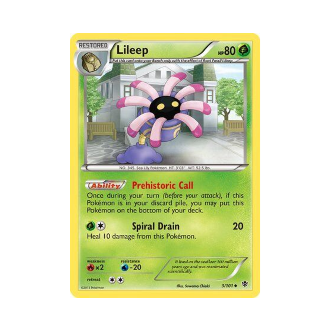 포켓몬 TCG 릴링 U 플라스마 블라스트 (영문판)(Pokemon TCG Lileep U Plasma Blast (English Ver.)) - 1