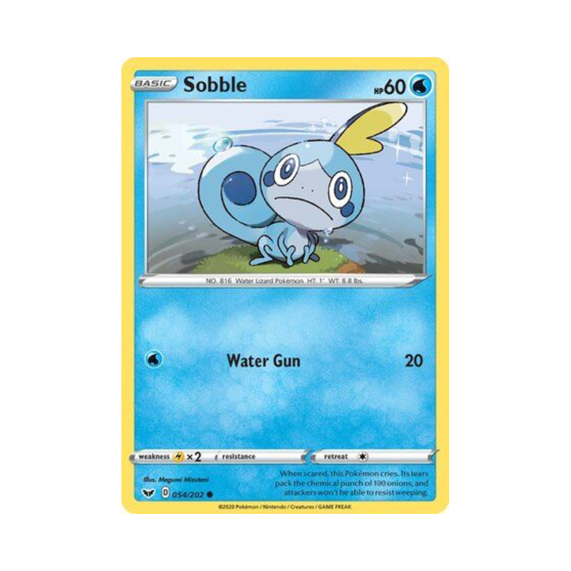 포켓몬 TCG 울머기 C 소드 & 실드 (영문판)(Pokemon TCG Sobble C Sword & Shield (English Ver.)) - 1