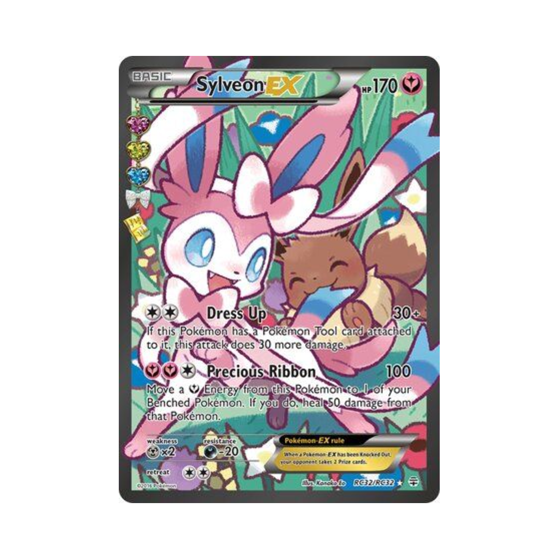 포켓몬 TCG 님피아 EX RU 제네레이션즈 (영문판)(Pokemon TCG Sylveon EX RU Generations (English Ver.)) - 1