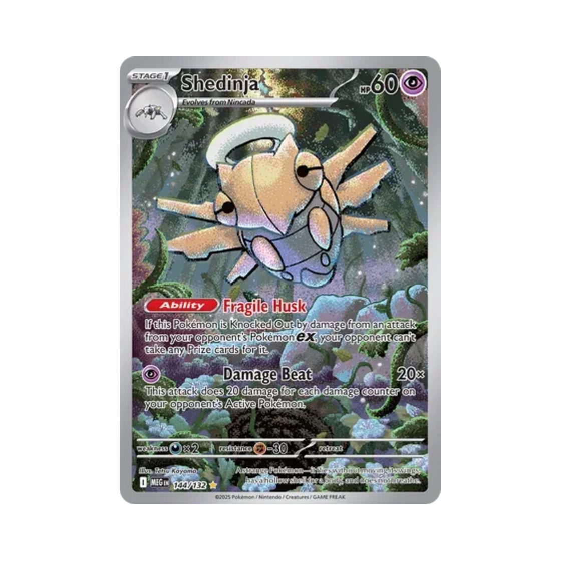 포켓몬 TCG 껍질몬 IR 메가 에볼루션 (영문판)(Pokemon TCG Shedinja IR Mega Evolution (English Ver.))