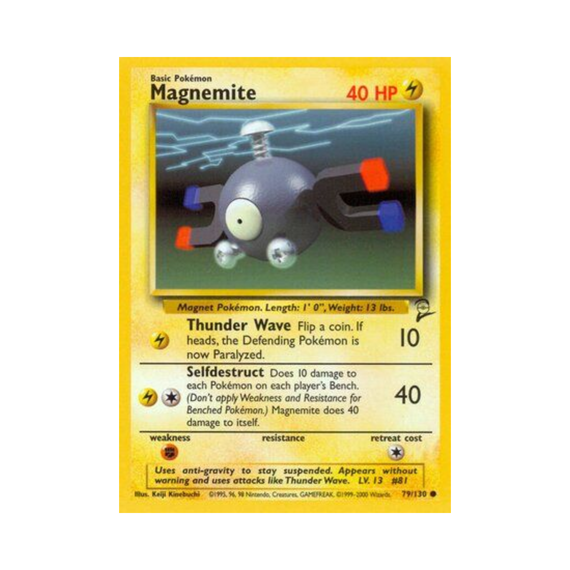 포켓몬 TCG 코일 C 베이스 세트 2 (영문판)(Pokemon TCG Magnemite C Base Set 2 (English Ver.)) - 1