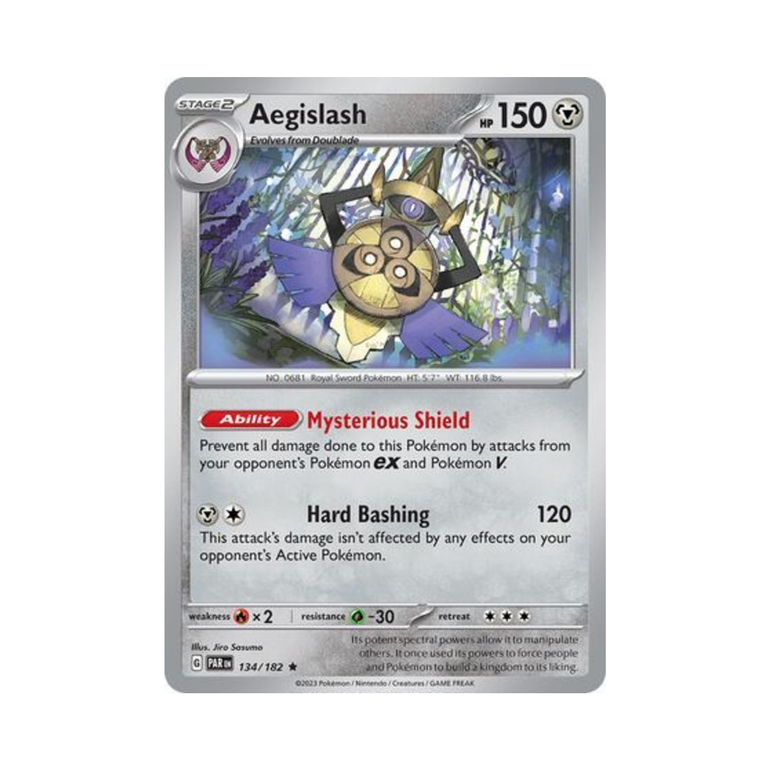 포켓몬 TCG 킬가르도 R 파라독스 리프트 (영문판)(Pokemon TCG Aegislash R Paradox Rift (English Ver.)) - 1