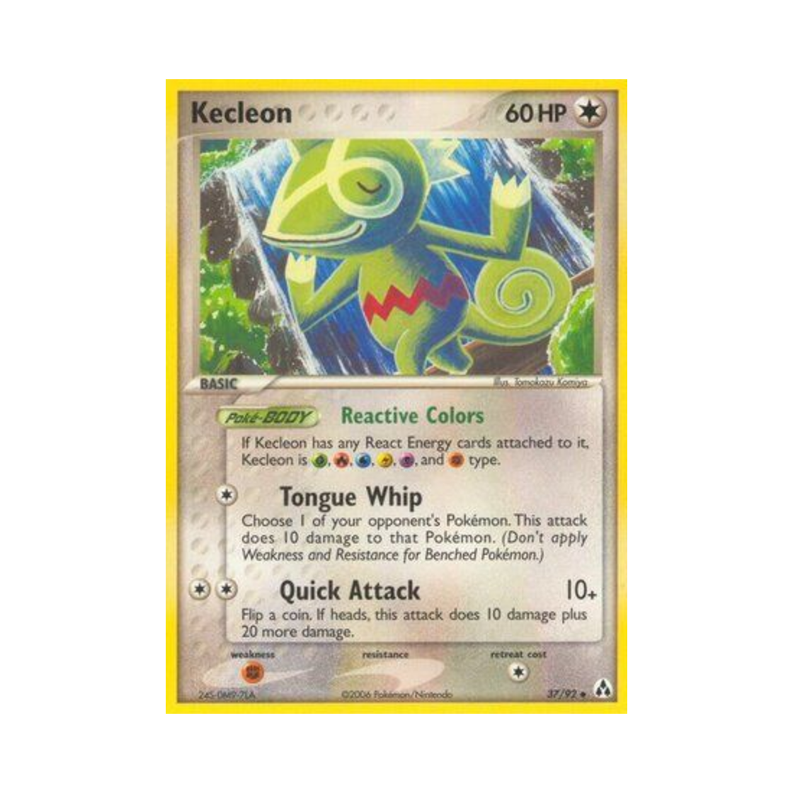 포켓몬 TCG 켈리몬 U EX 레전드 메이커 (영문판)(Pokemon TCG Kecleon U EX Legend Maker (English Ver.))