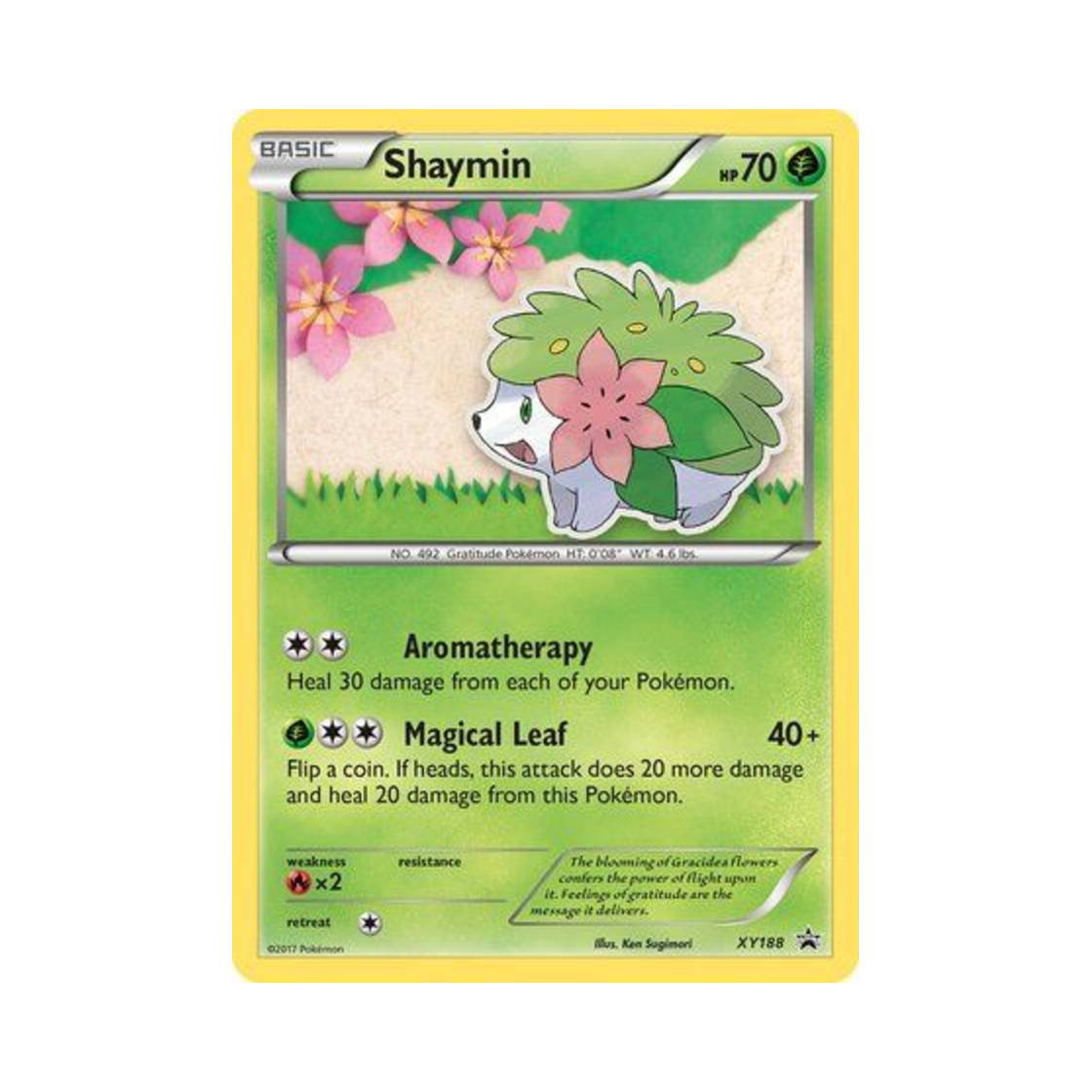 포켓몬 TCG 쉐이미 P XY 프로모 카드 (영문판)(Pokemon TCG Shaymin P XY Promos (English Ver.)) - 1