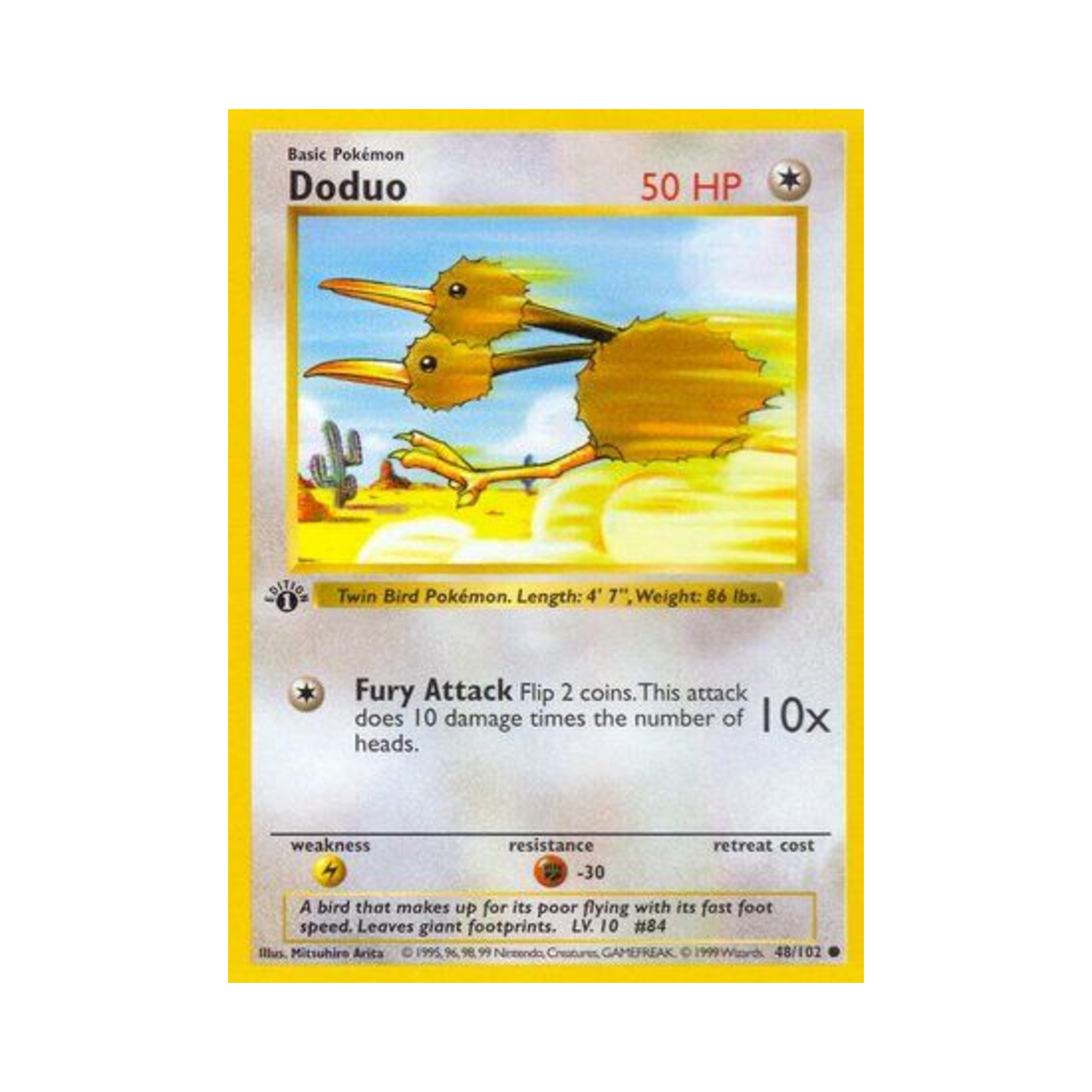 포켓몬 TCG 두두 C 베이스 세트 (영문판)(Pokemon TCG Doduo C Base Set (English Ver.))