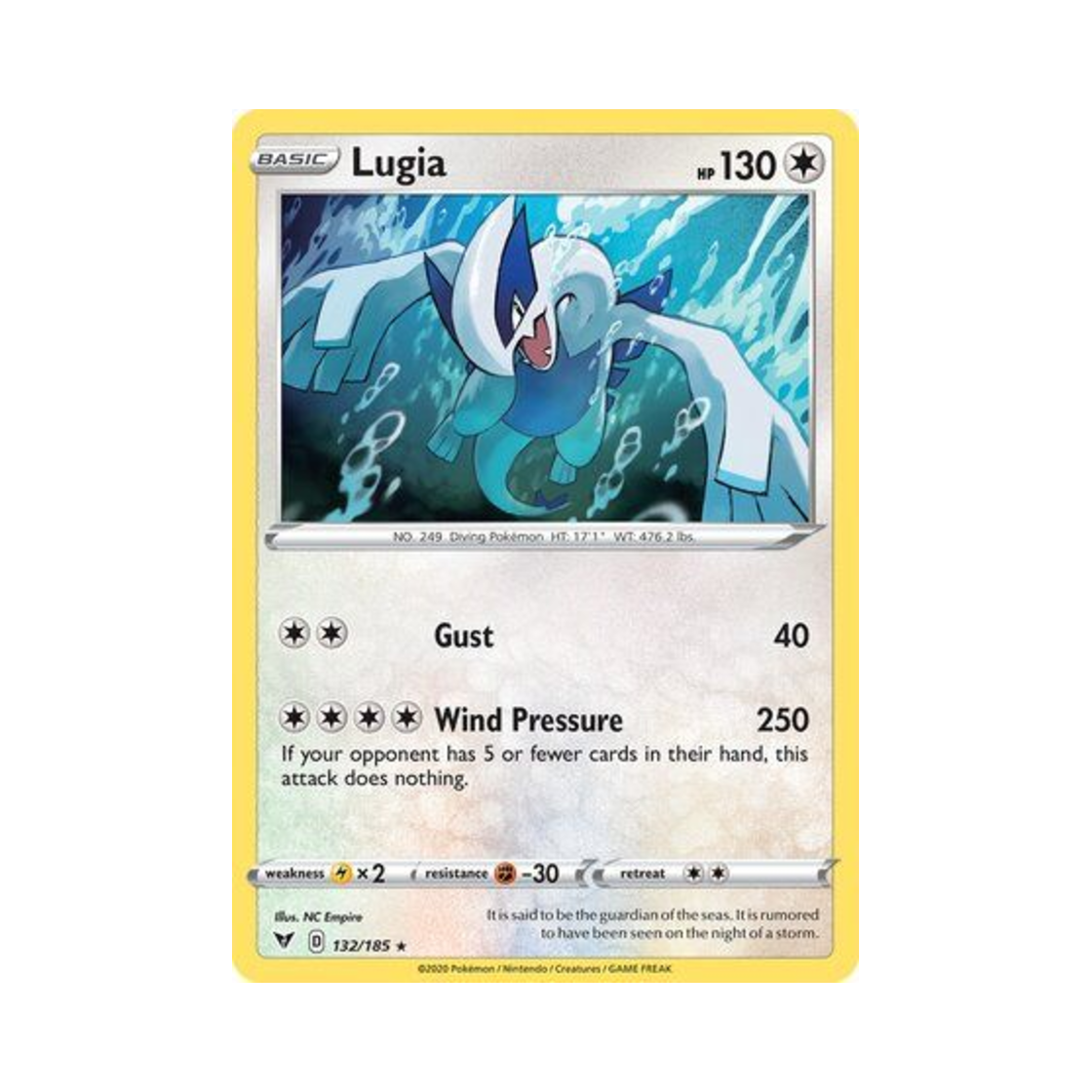 포켓몬 TCG 루기아 RH 비비드 볼티지 (영문판)(Pokemon TCG Lugia RH Vivid Voltage (English Ver.)) - 1