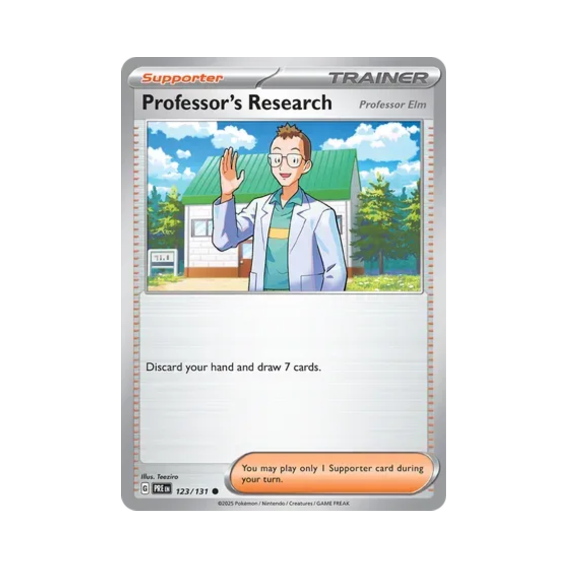 포켓몬 TCG 박사의 연구 C 프리즈매틱 에볼루션즈 (영문판)(Pokemon TCG Professor's Research C Prismatic Evolutions (English Ver.)) - 1