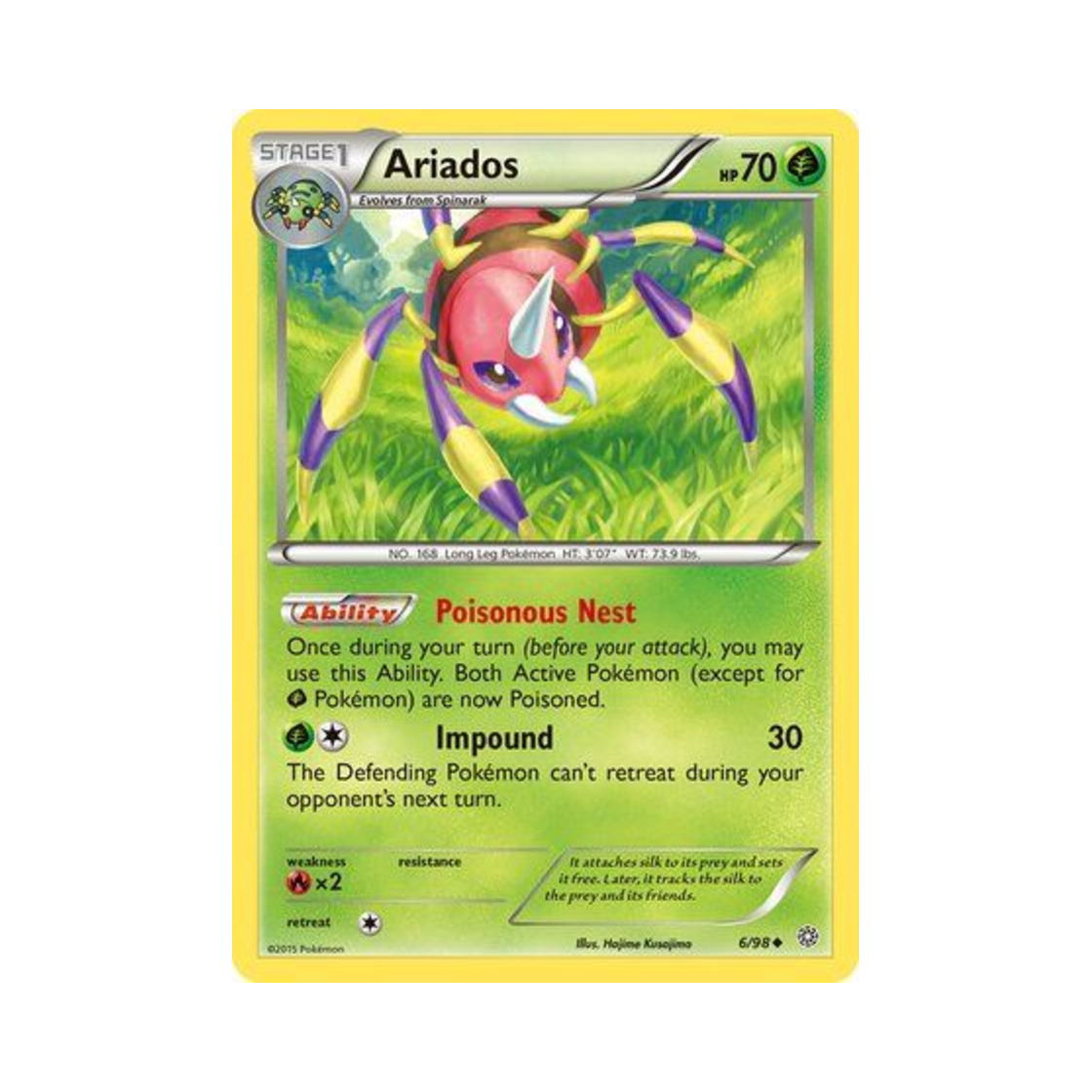 포켓몬 TCG 아리아도스 U 에인션트 오리진스 (영문판)(Pokemon TCG Ariados U Ancient Origins (English Ver.)) - 1