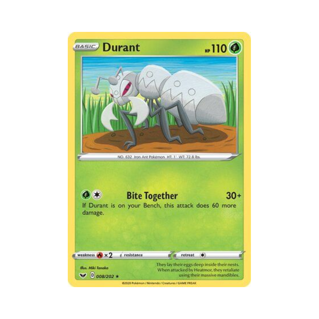 포켓몬 TCG 아이앤트 R 소드 & 실드 (영문판)(Pokemon TCG Durant R Sword & Shield (English Ver.)) - 1