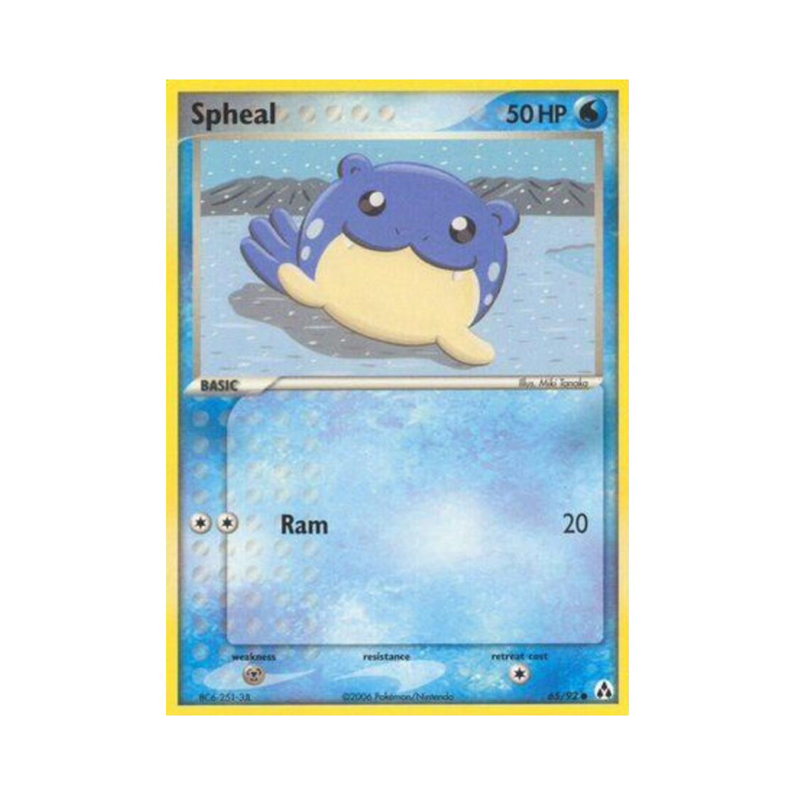 포켓몬 TCG 대굴레오 C EX 레전드 메이커 (영문판)(Pokemon TCG Spheal C EX Legend Maker (English Ver.)) - 1