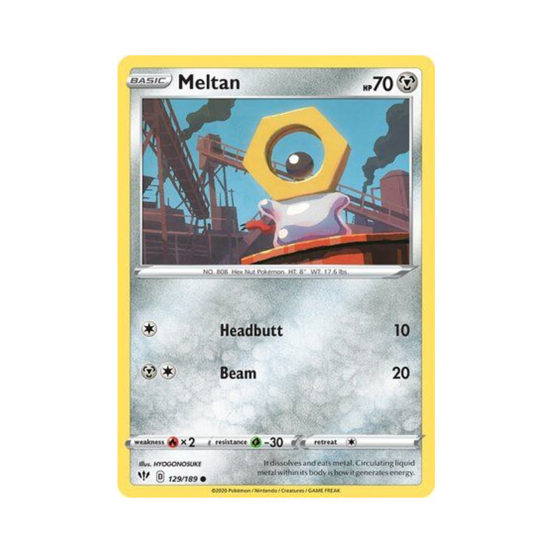포켓몬 TCG 멜탄 C 다크니스 어블레이즈 (영문판)(Pokemon TCG Meltan C Darkness Ablaze (English Ver.)) - 1
