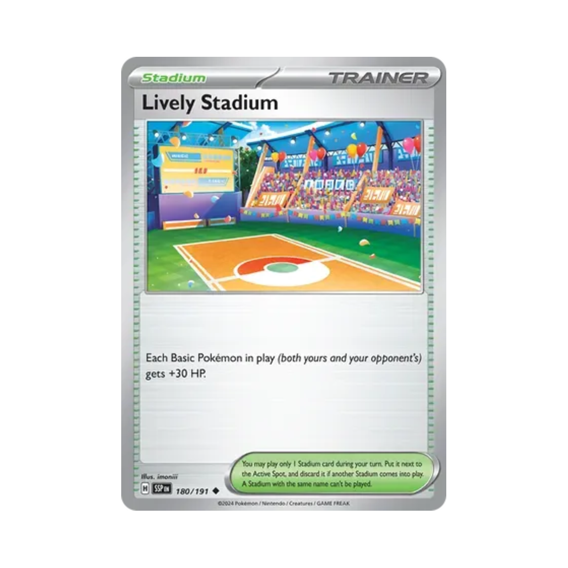 포켓몬 TCG 익사이팅 스타디움 U 서징 스파크 (영문판)(Pokemon TCG Lively Stadium U Surging Sparks (English Ver.)) - 1