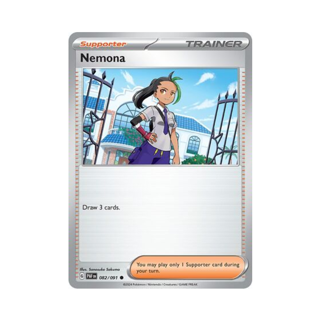 포켓몬 TCG 네모 C 팔데아 페이트 (영문판)(Pokemon TCG Nemona C Paldean Fates (English Ver.)) - 1