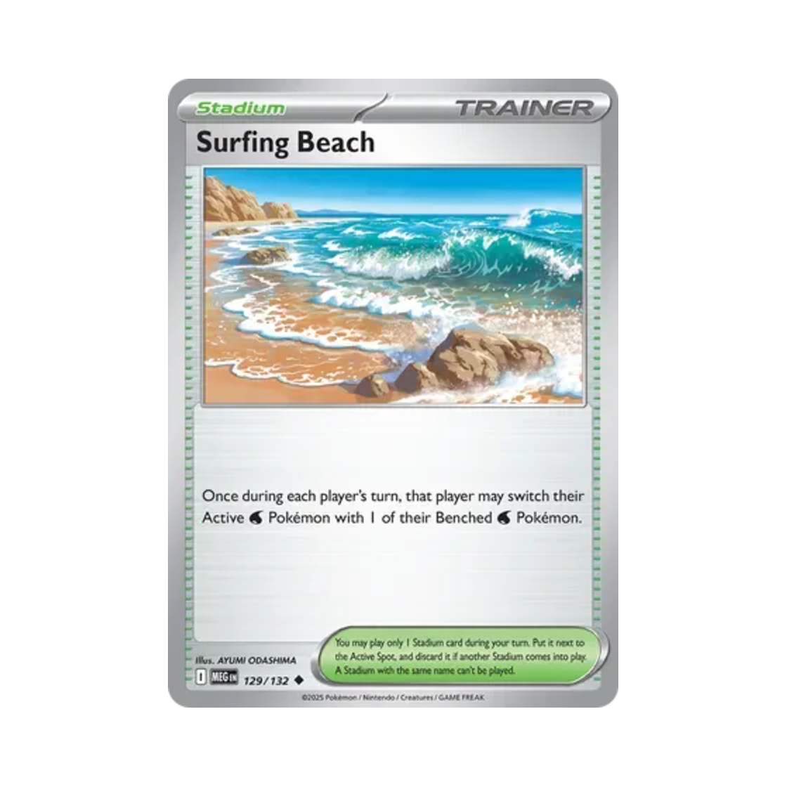 포켓몬 TCG 파도타기 비치 U 메가 에볼루션 (영문판)(Pokemon TCG Surfing Beach U Mega Evolution (English Ver.)) - 1