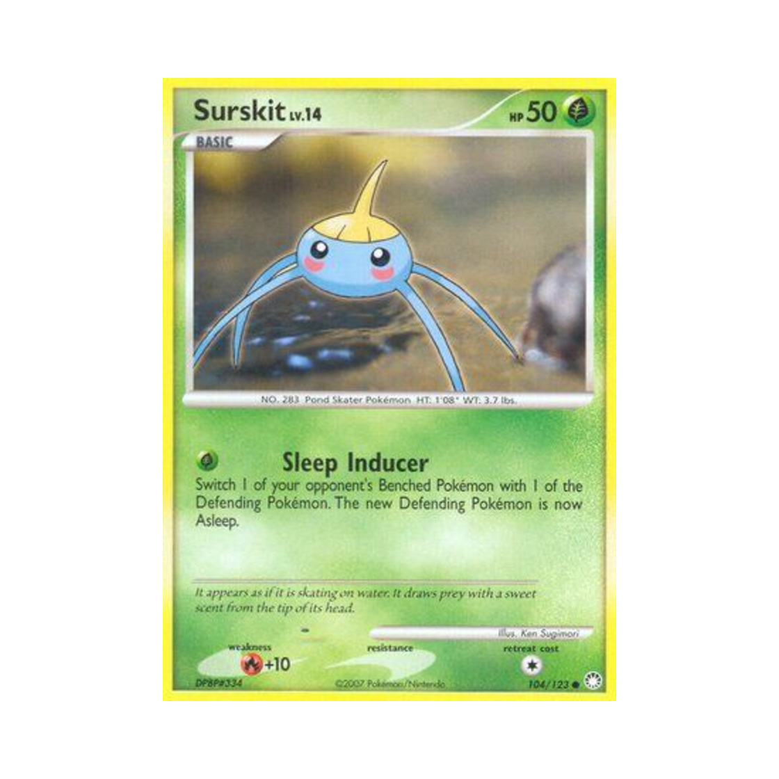 포켓몬 TCG 비구술 C 미스터리어스 트레져스 (영문판)(Pokemon TCG Surskit C Mysterious Treasures (English Ver.)) - 1