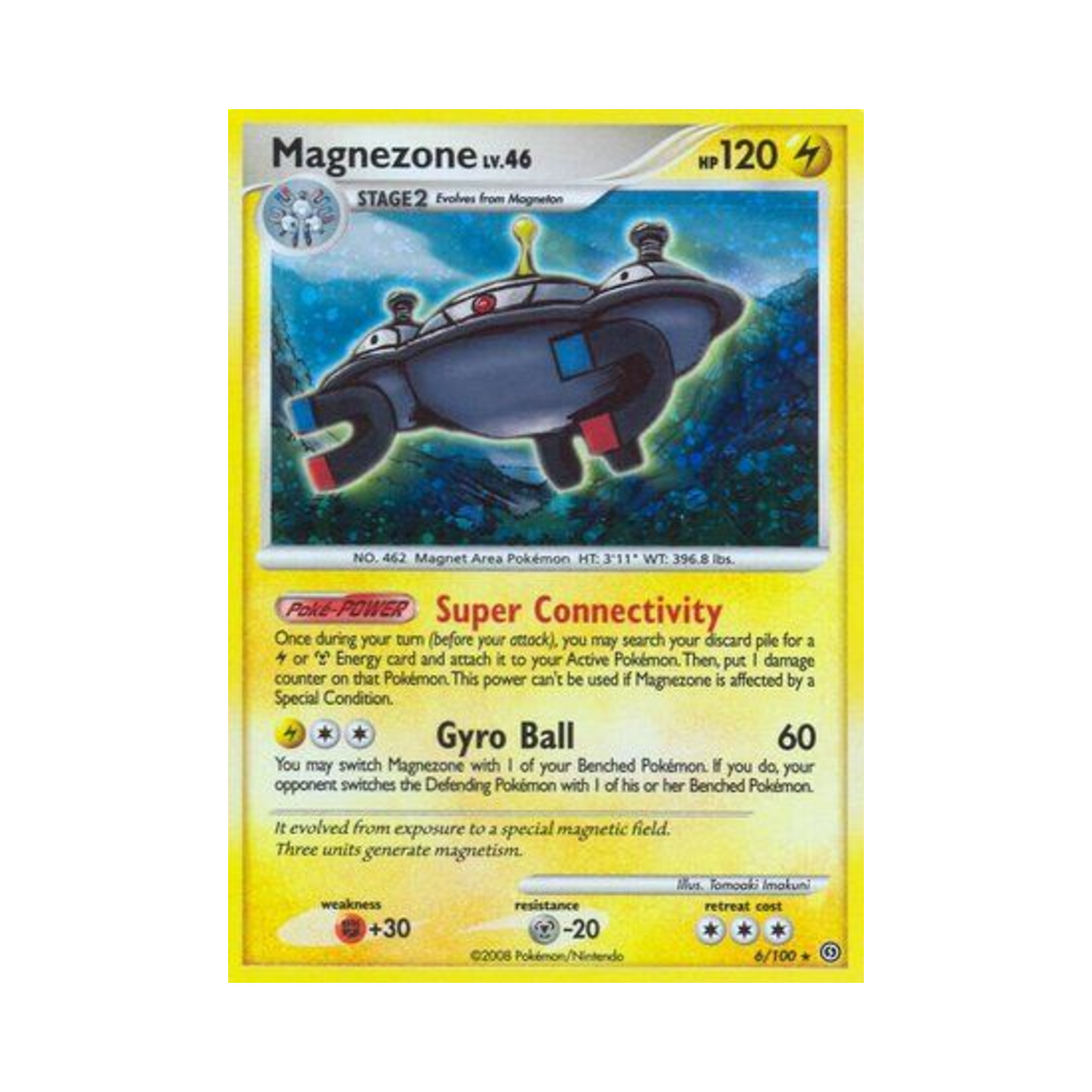 포켓몬 TCG 자포코일 RH 스톰프론트 (영문판)(Pokemon TCG Magnezone RH Stormfront (English Ver.))