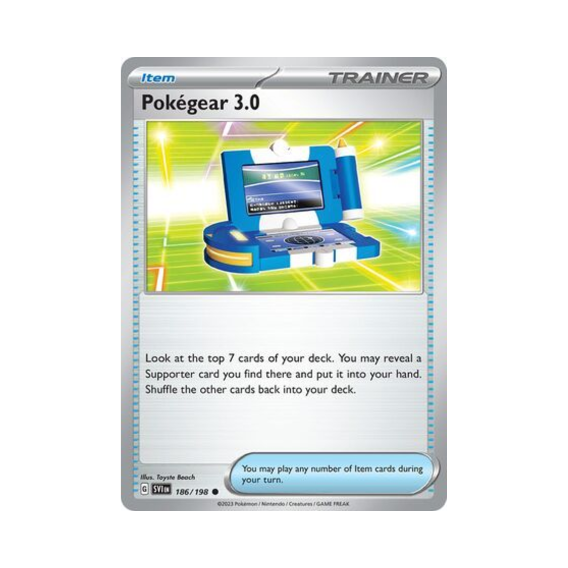 포켓몬 TCG 포켓기어 3.0 C 스칼렛 & 바이올렛 (영문판)(Pokemon TCG Pokegear 3.0 C Scarlet & Violet (English Ver.)) - 1