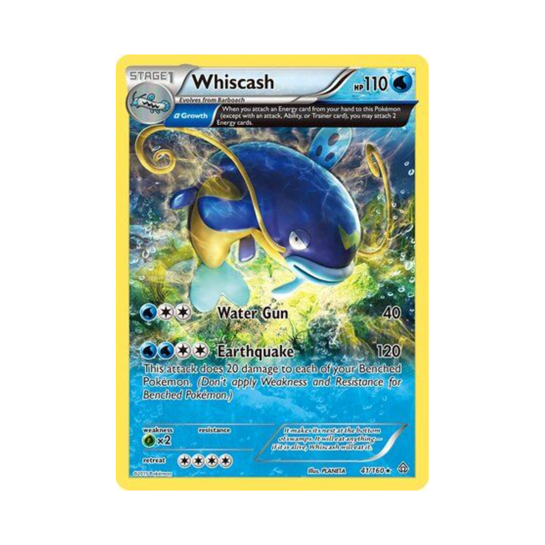포켓몬 TCG 메깅 R 프라이멀 크래시 (영문판)(Pokemon TCG Whiscash R Primal Clash (English Ver.)) - 1
