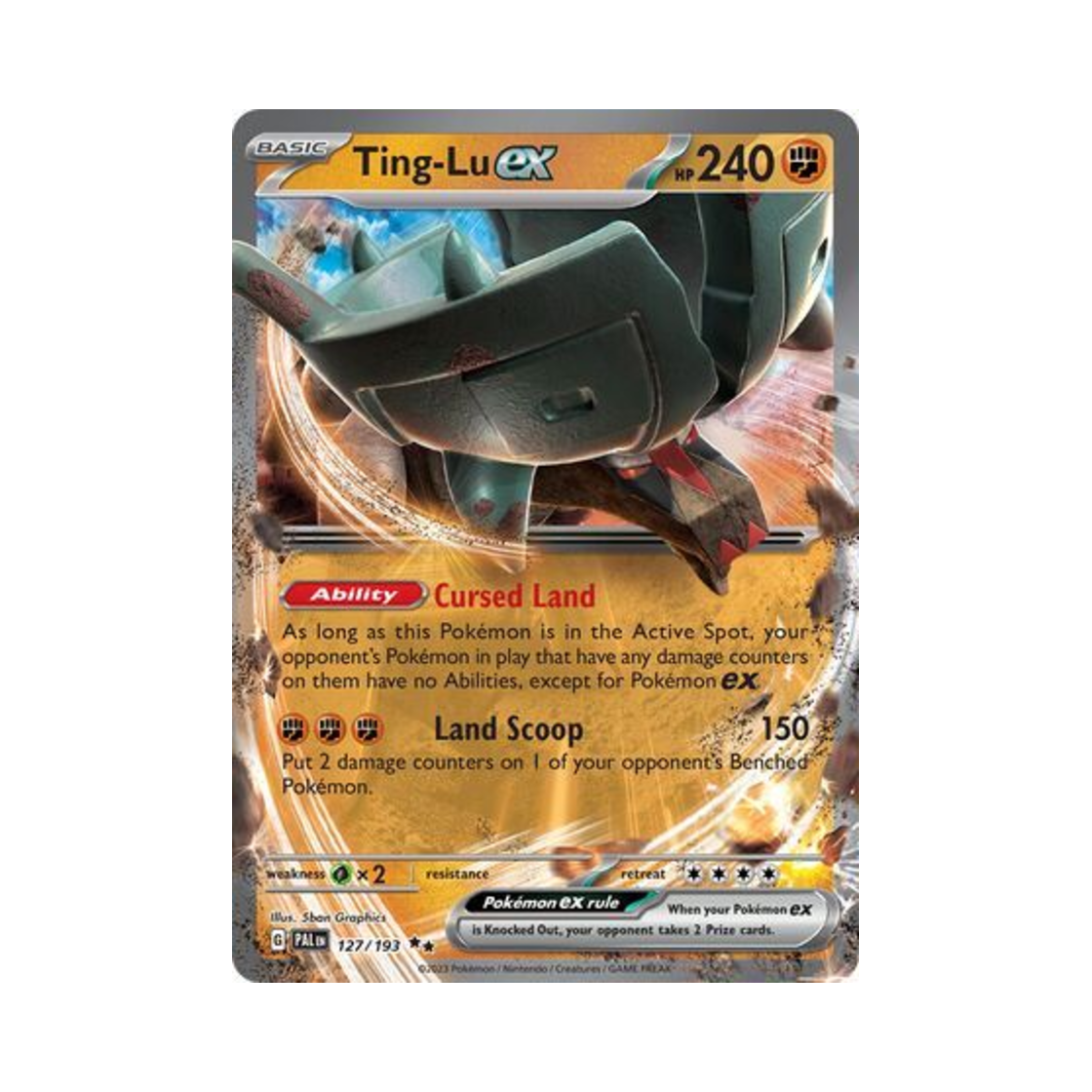 포켓몬 TCG 딩루 ex DR 팔데아 이볼브드 (영문판)(Pokemon TCG Ting Lu ex DR Paldea Evolved (English Ver.)) - 1