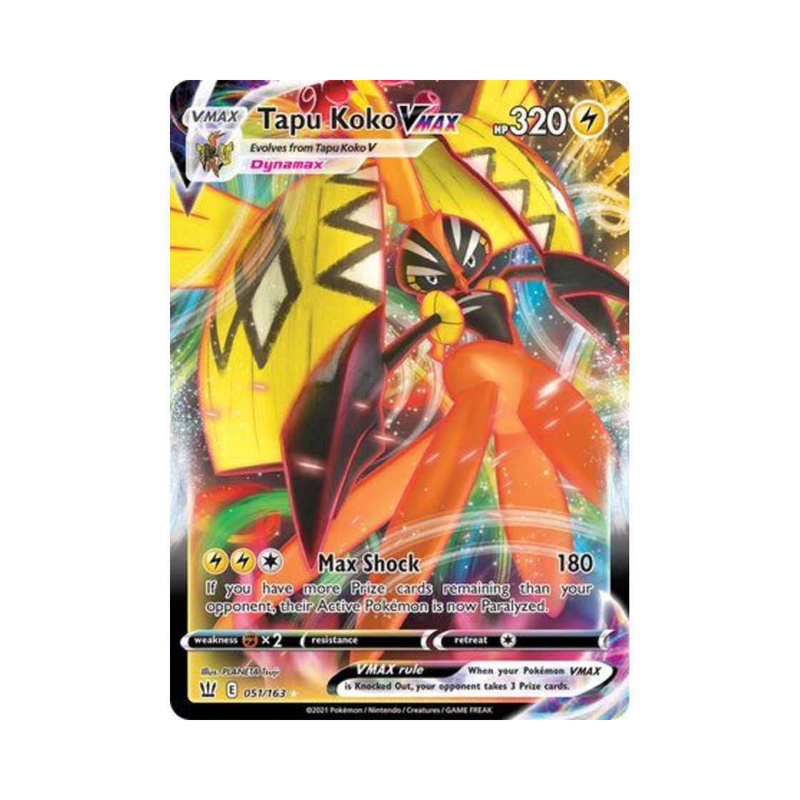 포켓몬 TCG 카푸꼬꼬꼭 VMAX HRV 배틀 스타일즈 (영문판) | Pokemon