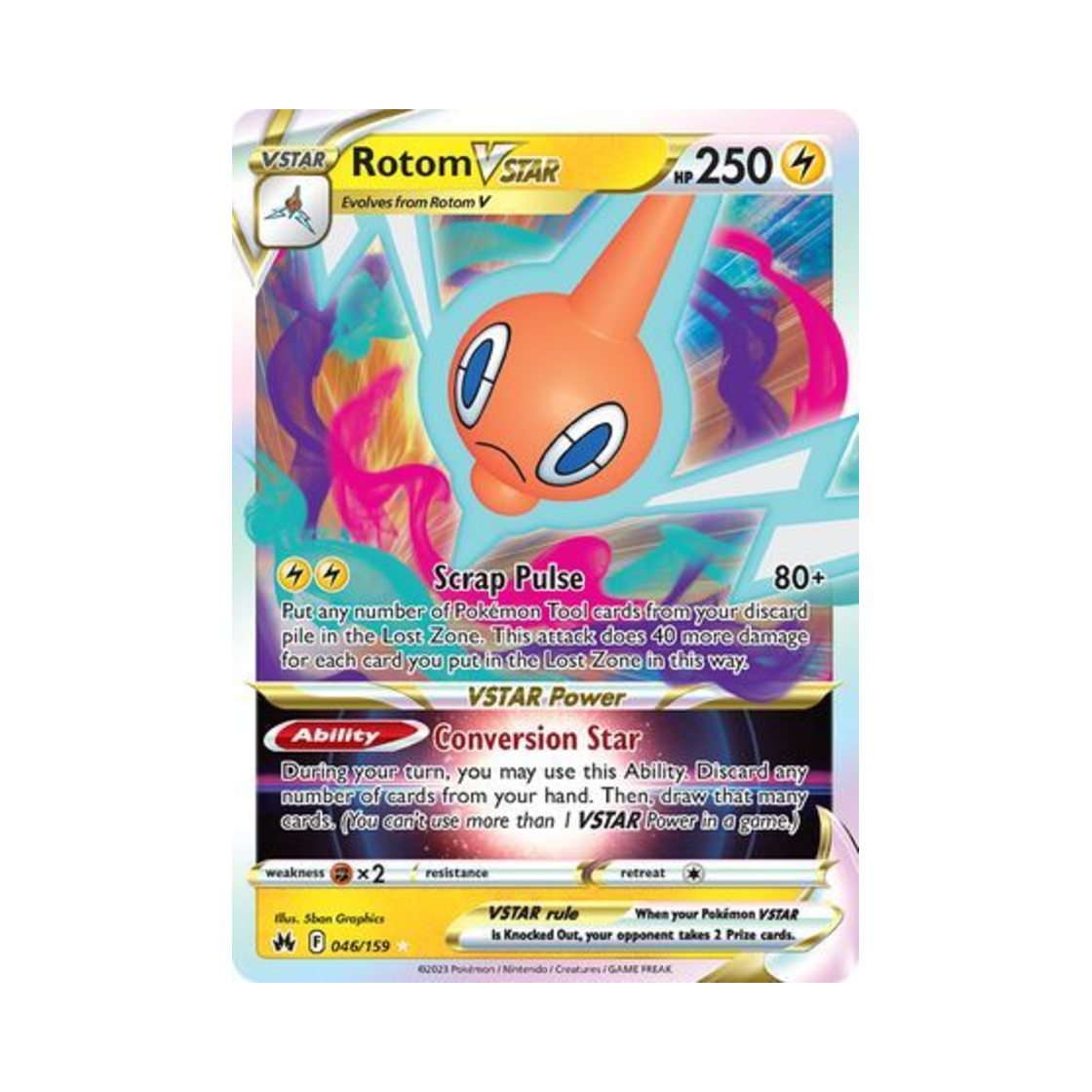 포켓몬 TCG 로토무 VSTAR R 크라운 제니스 (영문판)(Pokemon TCG Rotom VSTAR R Crown Zenith (English Ver.)) - 1