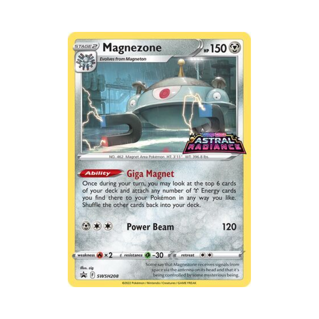 포켓몬 TCG 자포코일 P 소드 & 실드 프로모카드 (영문판)(Pokemon TCG Magnezone P Sword & Shield Promos (English Ver.))