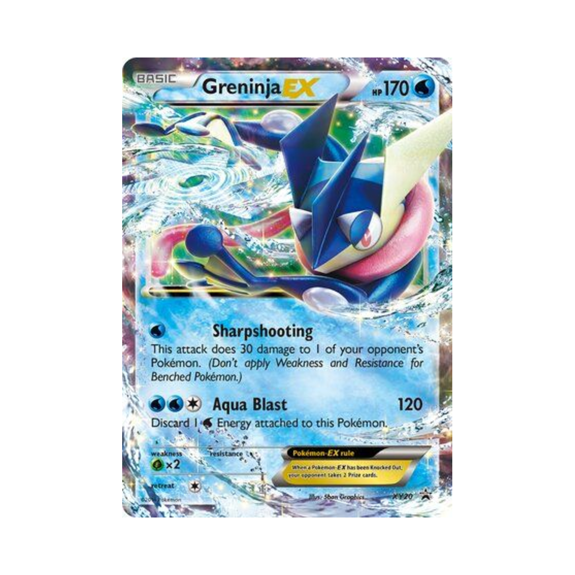 포켓몬 TCG 개굴닌자 EX P XY 프로모 카드 (영문판)(Pokemon TCG Greninja EX P XY Promos (English Ver.)) - 1