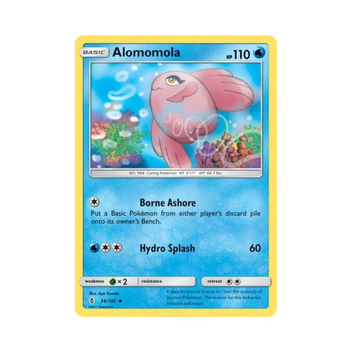 포켓몬 TCG 맘복치 U 가디언스 라이징 (영문판)(Pokemon TCG Alomomola U Guardians Rising (English Ver.)) - 1