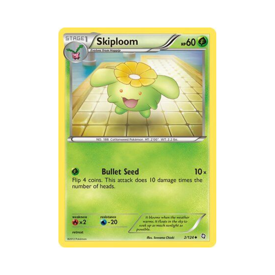 포켓몬 TCG 두코 U 드래곤즈 엑잘티드 (영문판)(Pokemon TCG Skiploom U Dragons Exalted (English Ver.)) - 1